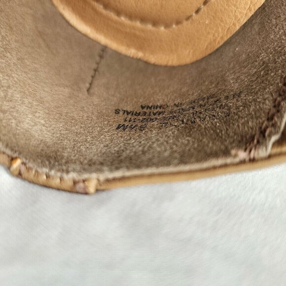 YUU Womens Francie Size 8.5 Brown Slip On Perforated Comfort Loafer Flats - Picture 4 of 4